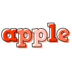 Apple paint logo