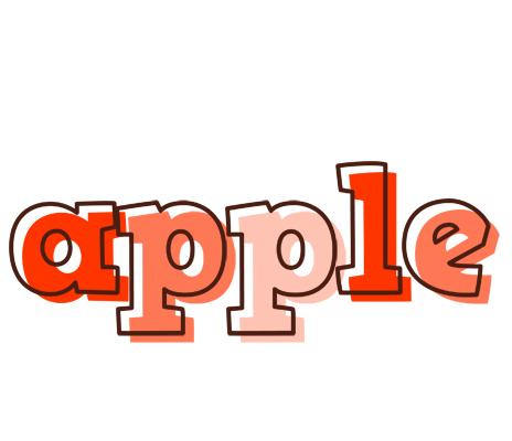 Apple paint logo