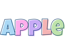 Apple pastel logo