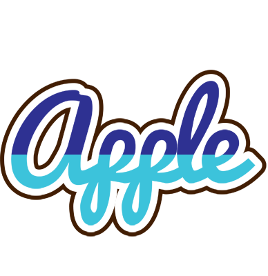 Apple raining logo