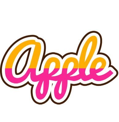 Apple smoothie logo