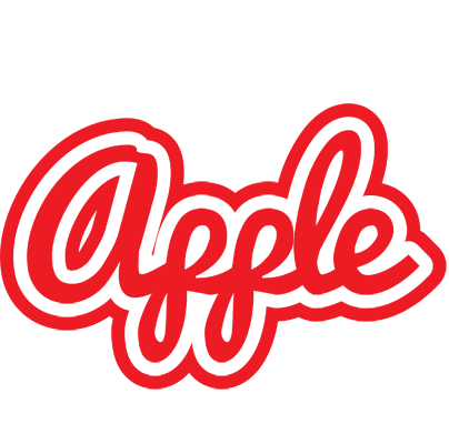Apple sunshine logo