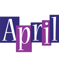 April autumn logo