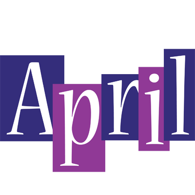 April autumn logo