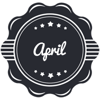 April badge logo