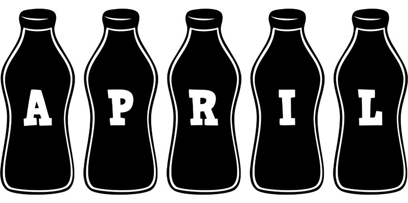 April bottle logo