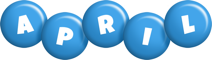 April candy-blue logo