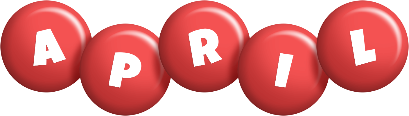 April candy-red logo