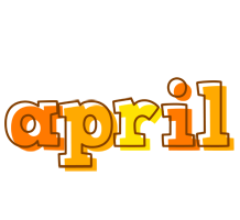 April desert logo