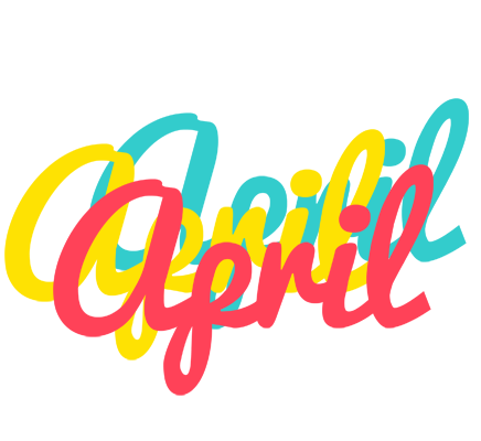 April disco logo