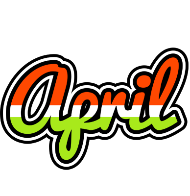 April exotic logo