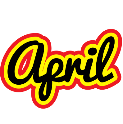 April flaming logo