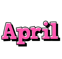 April girlish logo