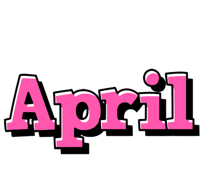 April girlish logo