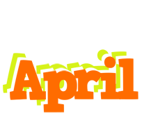 April healthy logo