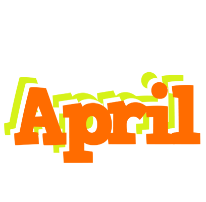 April healthy logo