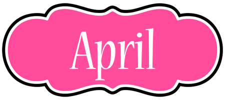 April invitation logo