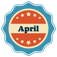 April labels logo