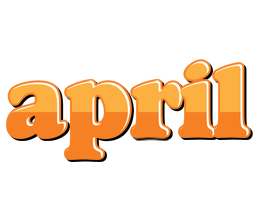 April orange logo