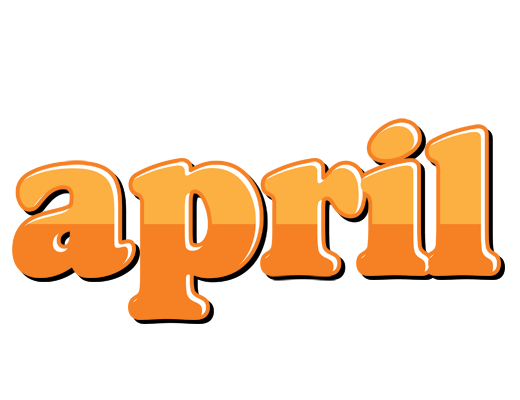 April orange logo