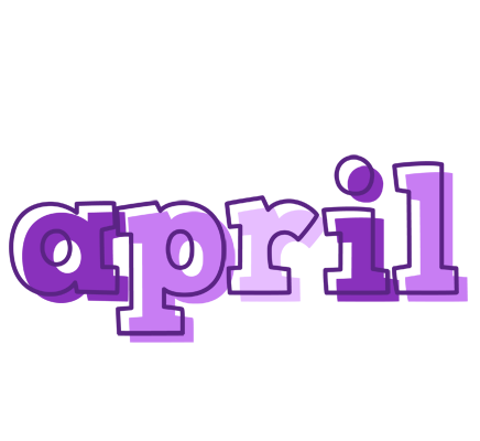 April sensual logo