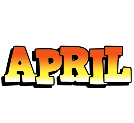 April sunset logo