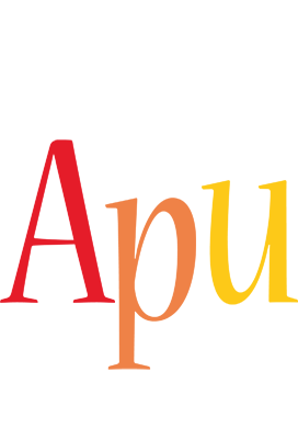 Apu birthday logo