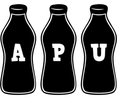 Apu bottle logo