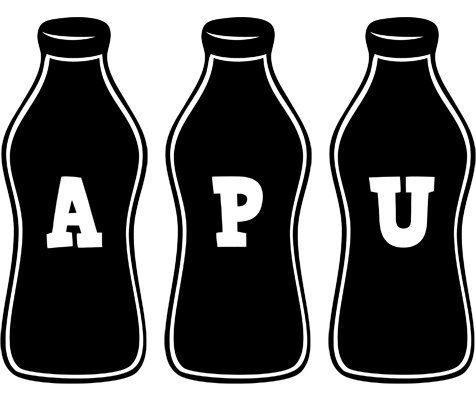 Apu bottle logo