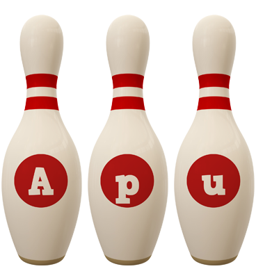 Apu bowling-pin logo