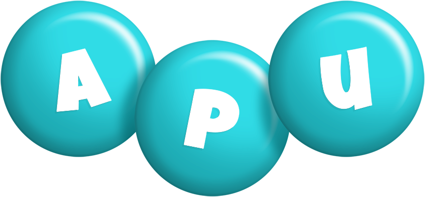 Apu candy-azur logo