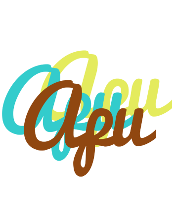 Apu cupcake logo