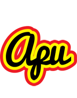 Apu flaming logo