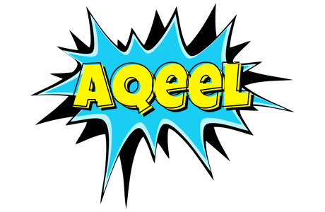 Aqeel amazing logo