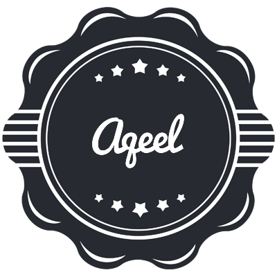 Aqeel badge logo