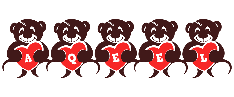 Aqeel bear logo