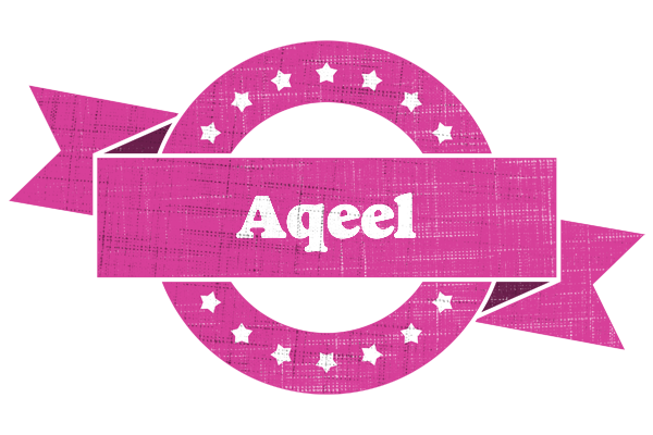 Aqeel beauty logo