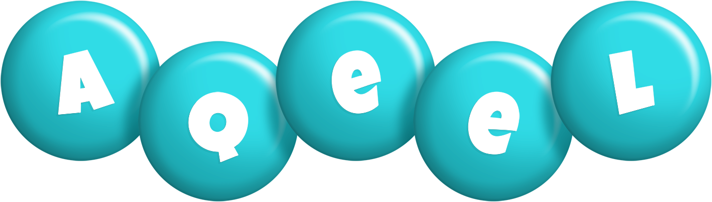 Aqeel candy-azur logo