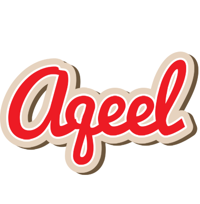 Aqeel chocolate logo