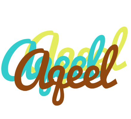 Aqeel cupcake logo