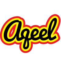 Aqeel flaming logo