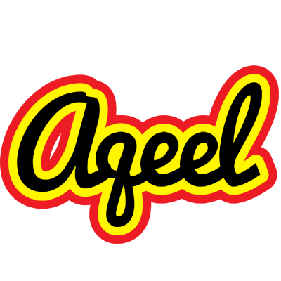 Aqeel flaming logo