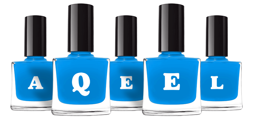 Aqeel glossy logo