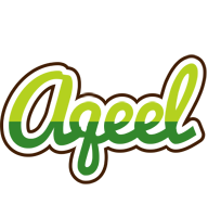 Aqeel golfing logo