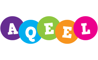 Aqeel happy logo