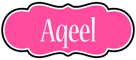 Aqeel invitation logo