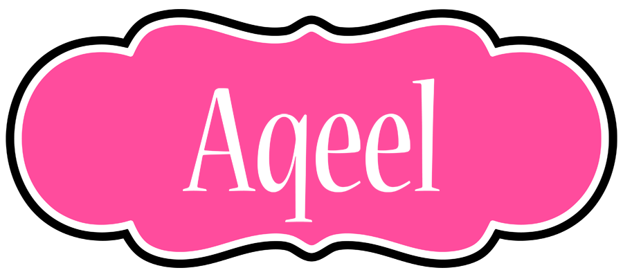 Aqeel invitation logo