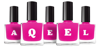 Aqeel nails logo