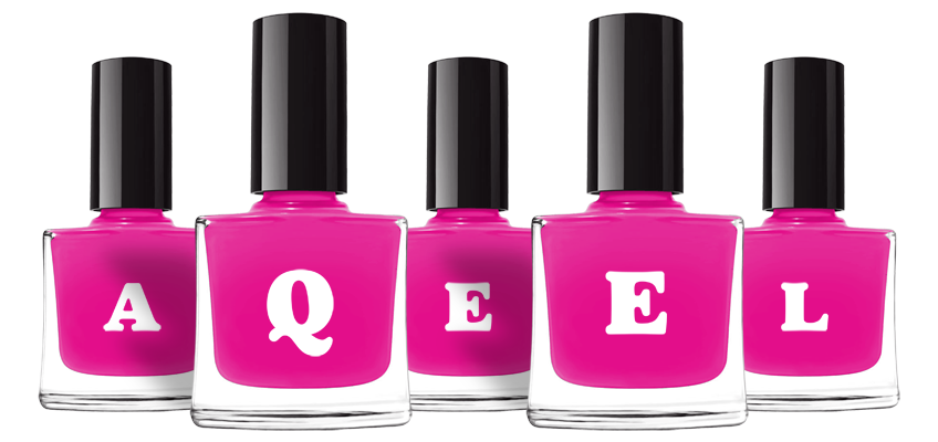 Aqeel nails logo
