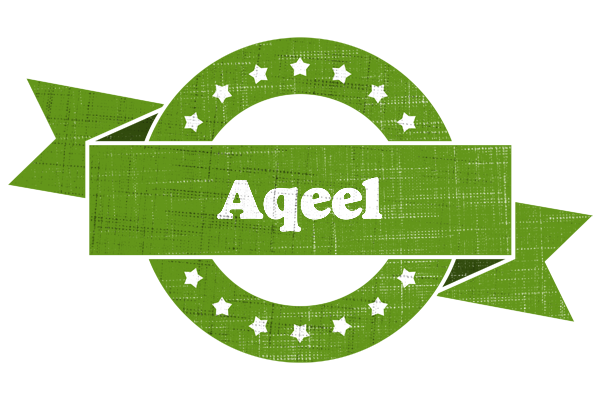 Aqeel natural logo